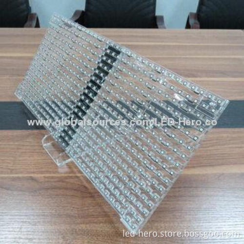 P10 LED PCB Driving IC MBI 5024 LED Glass Wall for Stage LED Display